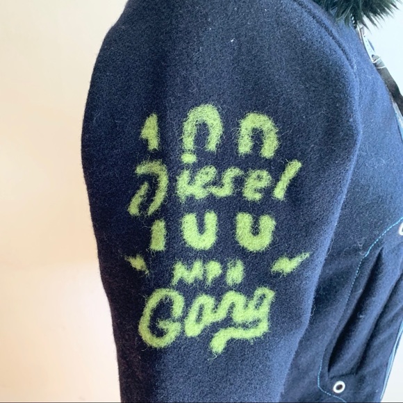 Diesel - Wool-blend Coat - Picture 3 of 7